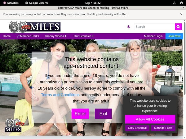 60plusmilfs.com Home Page