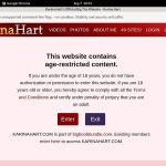 Account For Karinahart.com Free