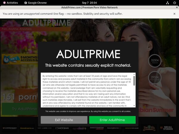 Adult Prime Passwords Blog