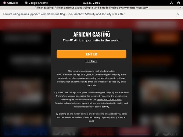 African Casting New Porn