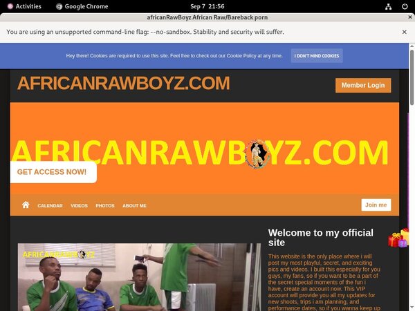 AfricanRawBoyz Checkout Page