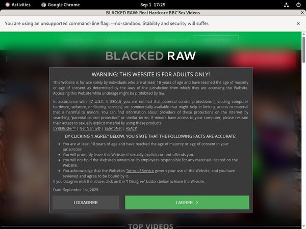 Blacked Raw Paypal Deal