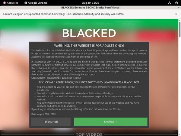 Blacked.com Trial Member