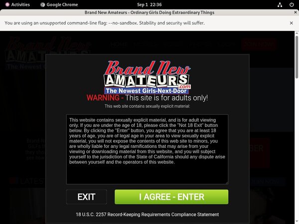 Brand New Amateurs Review Site
