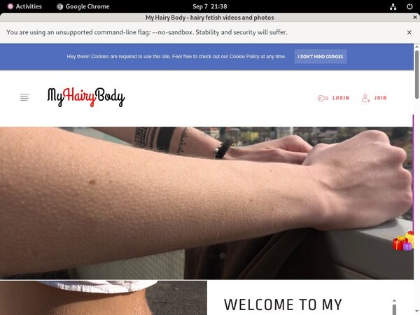Buy MyHairyBody Account