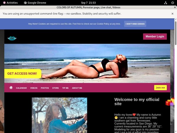 Colorsofautumnxxx.com Trial Promo
