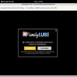 Create Familylust.com Account