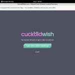 Cuckold Wish Orgasm