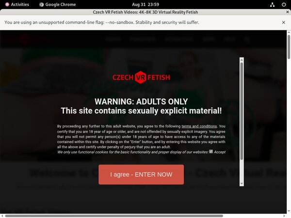 Czech VR Fetish Home Page