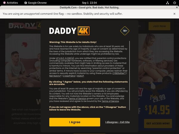 Daddy4k.com Verotel Discount