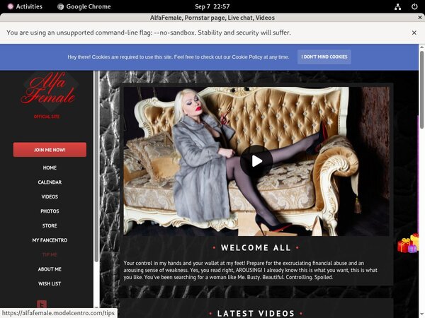 Discount Alfafemale.modelcentro.com Sign Up