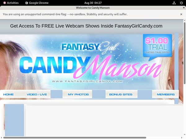 Discount Candymanson Coupon