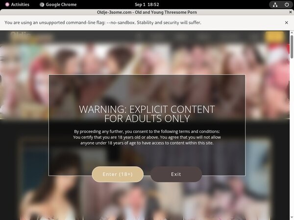 Discount Oldje 3Some Coupon