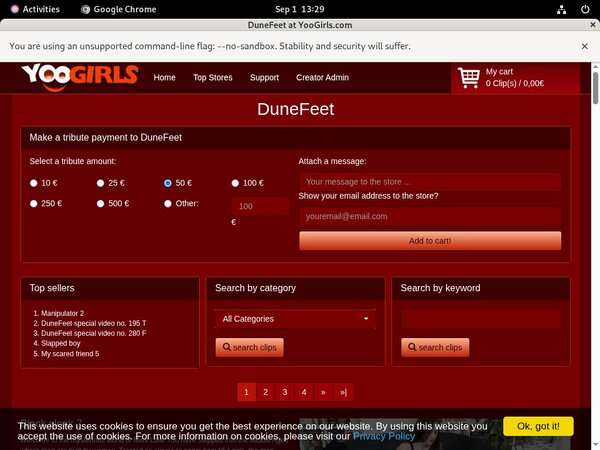 Dunefeet Paysite Discounts Dunefeet Paysite Discounts