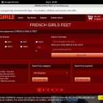 FRENCH GIRLS FEET Xxx Video