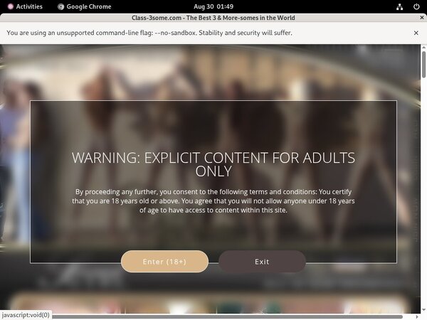 Free Class-3some.com Accounts And Passwords