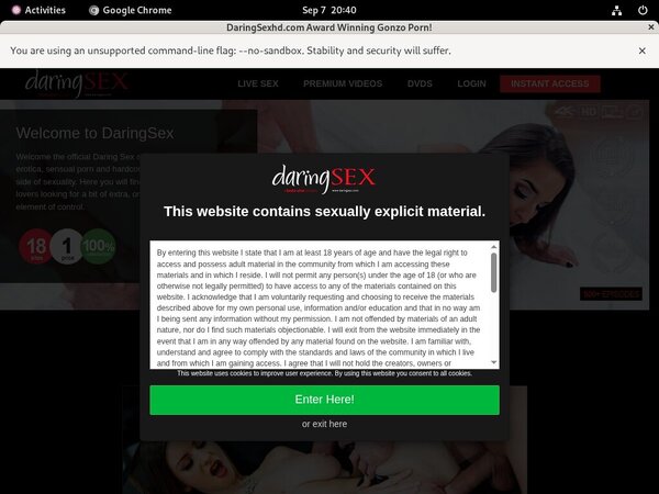 Free Login Daring Sex