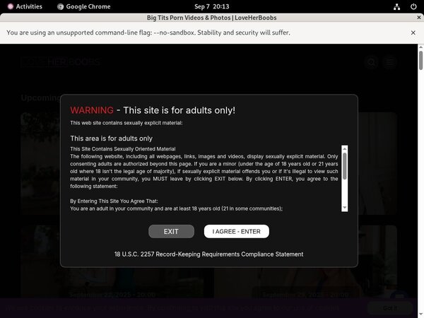 Free Loveherboobs.com Logins 2018