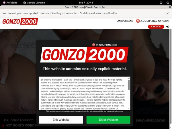 Gonzo2000.com Free Trial Pw