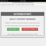 Guysinsweatpants Make Account Guysinsweatpants Make Account