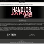 Handjob Japan Stockings