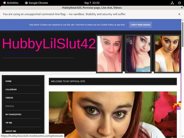 Hubbylilslut420com