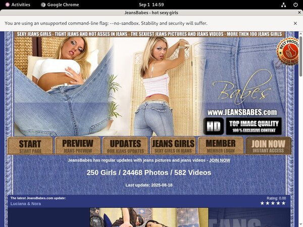 Jeansbabes.com Buy Trial