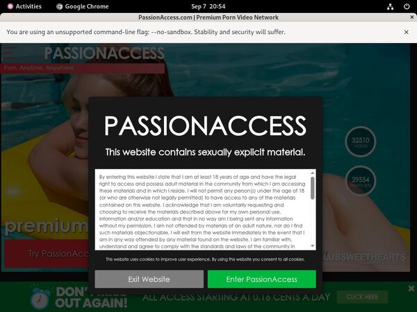 Join Access Passion Free
