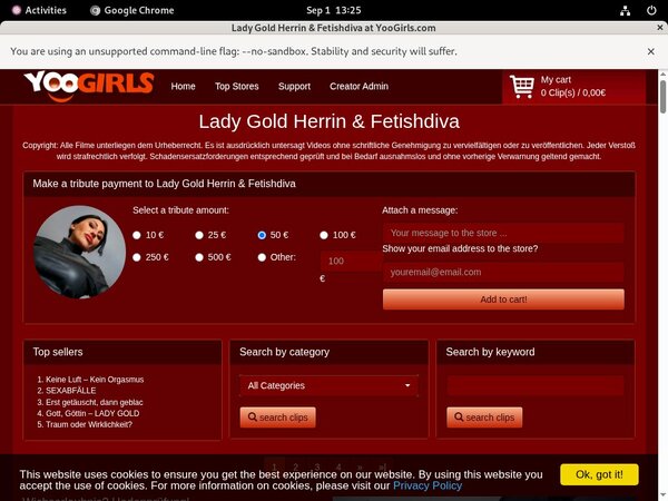 [Image: Lady-Gold-Fetishdiva-Accounts-Daily.jpg]