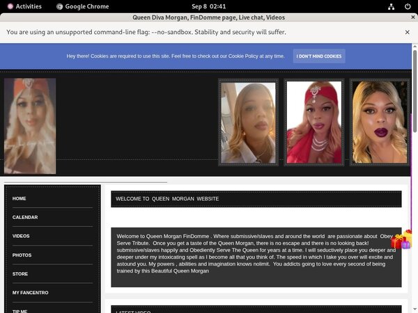Queen Diva Morgan Id Password