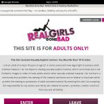 Real Girls Gone Bad Credit Card