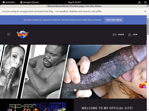 Richardmannsworldlive.modelcentro.com Film