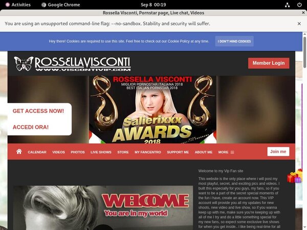 Rossella Visconti Working Password