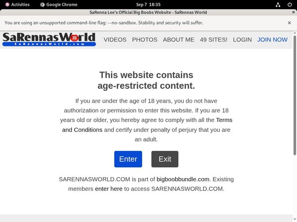 SaRennas World Full Site
