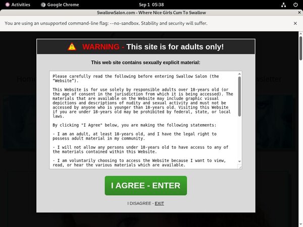 Salonswallow Password