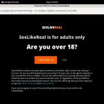 Sexlikereal.com Video Hd