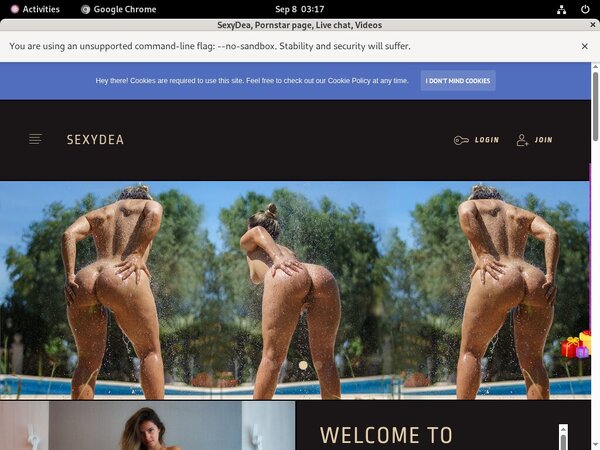 Sexydea.xxx With Mastercard