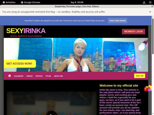 Sexyirinka.modelcentro.com Premium Accounts Free