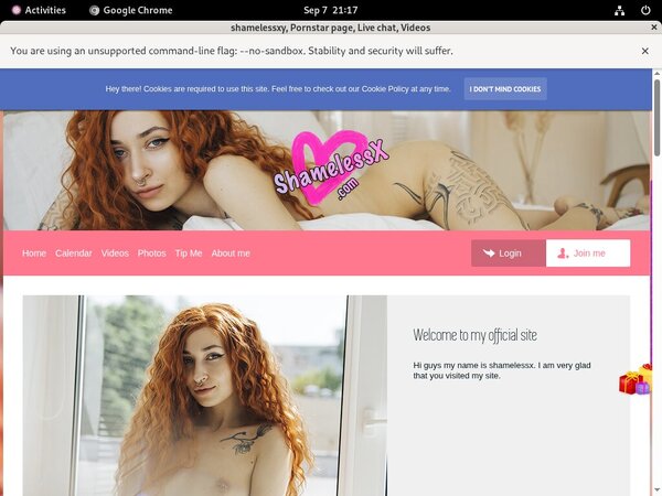 Shamelessxy With Gift Card