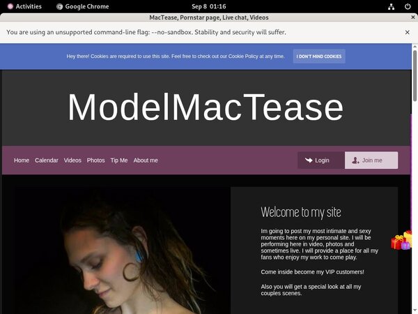 Sign Up To MacTease