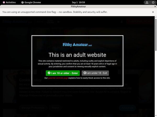 Signup Filthy Amateur Paypal