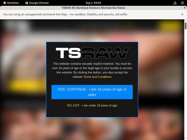 TS Raw Free Account