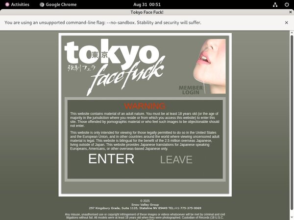 Tokyo Face Fuck Deal