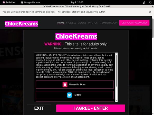 Twitter Chloekreams