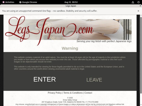 User Pass Legs Japan