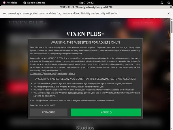 Vixen Plus Password Site