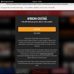 Working African Casting Password