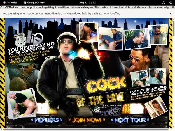Get A Free Cock Of The Law Account