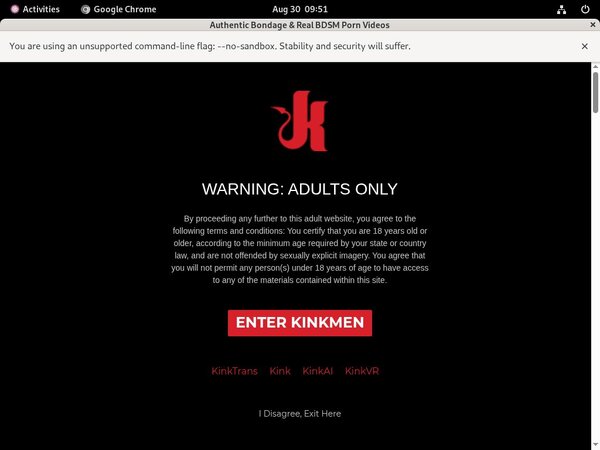 Kinkmen Passwords Free