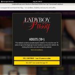 Ladyboy Pussy Fxbilling